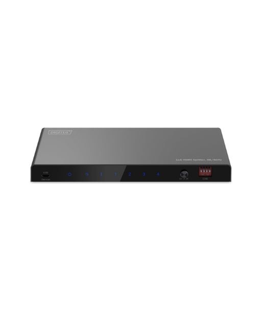 Digitus 8K HDMI Splitter, 1x4 | DS-55340 | Black Digitus 8K HDMI Splitter, 1x4 | DS-55340 | Black