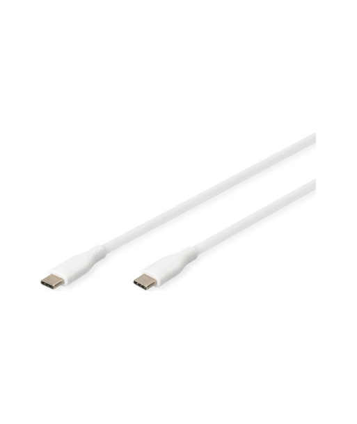Digitus Silicone Connection Cable | AK-300341-020-W | USB-C to USB-C