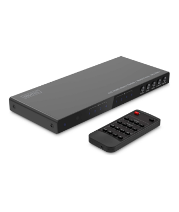 Digitus 4x2 HDMI Matrix Switch/Multi-Viewer, 4K/30Hz | DS-55345 | Black