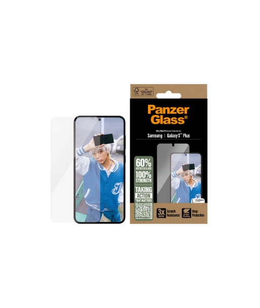 PanzerGlass Screen Protector Samsung Galaxy S25 Plus | Ultra-Wide Fit | PanzerGlass PanzerGlass Screen Protector Samsung Galaxy S25 Plus | Ultra-Wide Fit | PanzerGlass