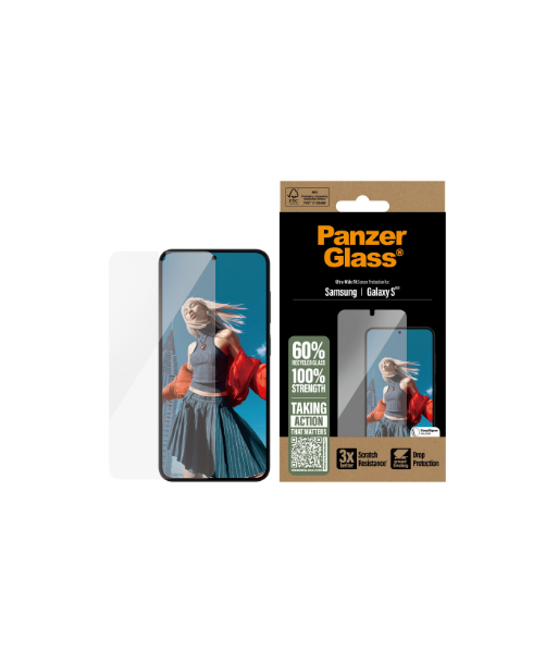PanzerGlass Screen Protector Samsung Galaxy S25 | Ultra-Wide Fit | PanzerGlass PanzerGlass Screen Protector Samsung Galaxy S25 | Ultra-Wide Fit | PanzerGlass