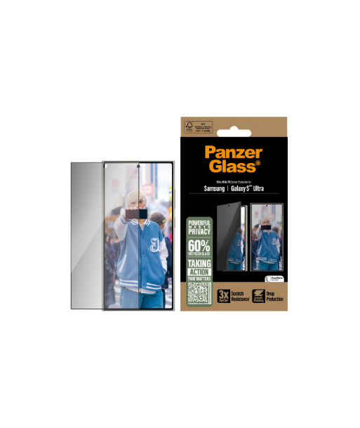 Privaatne kaitseklaas PanzerGlass Samsung Galaxy S25 Ultra | Ultra-Wide Fit | PanzerGlass