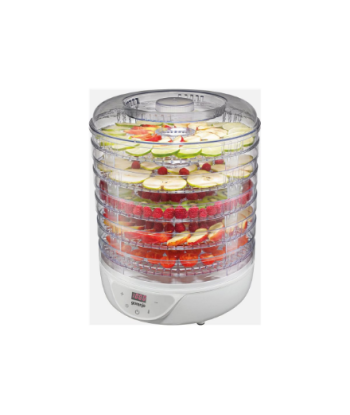 Gorenje, Food Dryer, FDK24DW, Power 380 W, Number of trays 5, Temperature control, Integrated timer, White