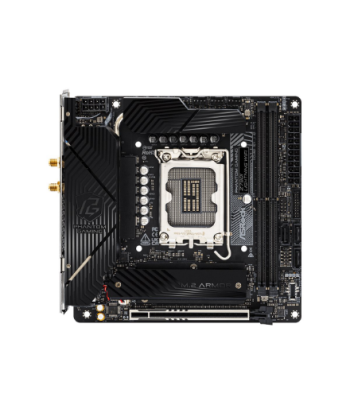 ASRock B760I LIGHTNING WIFI, Processor family Intel, Processor socket LGA1700, DDR5, Supported hard disk drive interfaces SATA