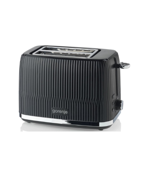 Gorenje Toaster, T850DPB, Number of slots 2, Housing material Plastic, Black