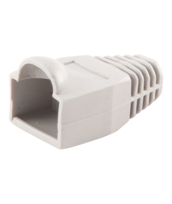 Cablexpert BT5GY/100 Strain relief (boot cap), grey, 100 pcs per polybag | Cablexpert