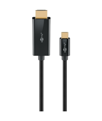 Goobay USB-C to HDMI Cable 4K at 60 Hz, 1 m | 75696