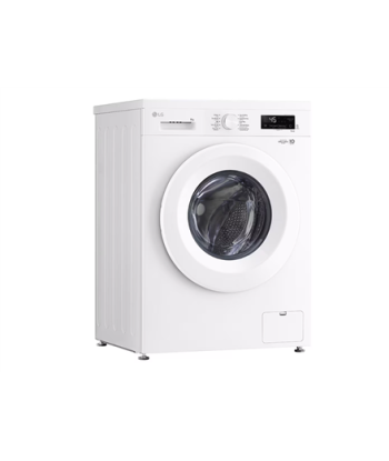 Стиральная машина LG, F4X1008NWH, Energy efficiency class A, Front loading, Washing capacity 8 kg, 1400 RPM, Depth 56 cm