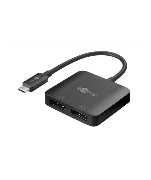 Goobay USB-C Adapter to 2x DisplayPort | 60171 Goobay USB-C Adapter to 2x DisplayPort | 60171