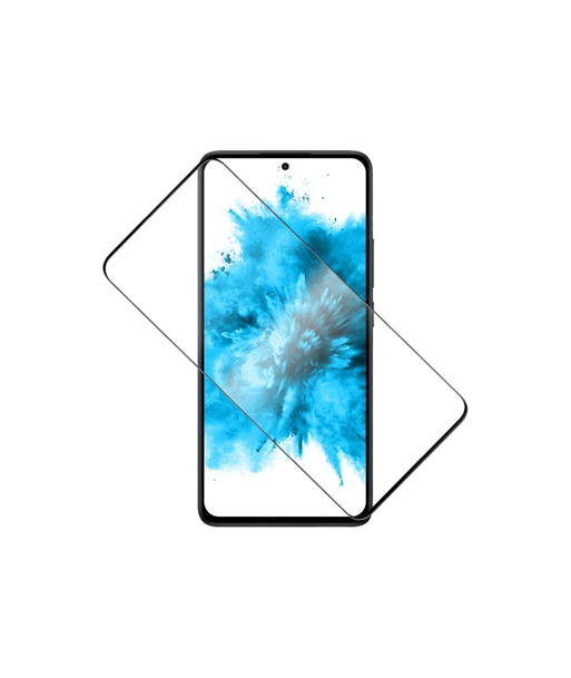 Fixed Screen Protector, Xiaomi, Redmi Note 14 5G, Tempered Glass, Black, Full Cover