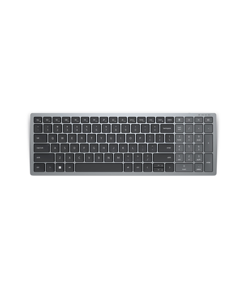 Клавиатура Dell, KB740, Wireless, US, Titan Gray, 2.4 GHz, Bluetooth 5.0, 506 g