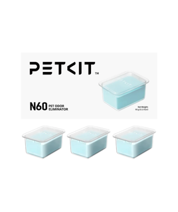 PETKIT Lemmikulõhna Eemaldaja N60 3 tk P9224 Tõhus Deodoriseeriv Asenduskassett