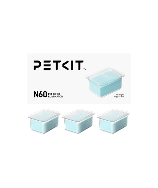PETKIT Pet Odor Eliminator N60 3pcs P9224 Effective Deodorizing Replacement Cartridges