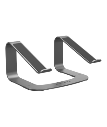 Hyper Desk Mount, HyperSpace Ergonomic Laptop Stand, 16", Space Gray