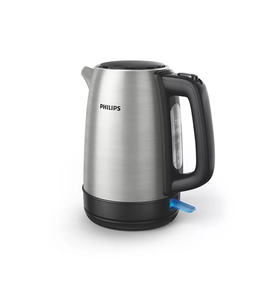 Philips, Daily Collection Kettle, HD9350/90, Electric, 2200 W, 1.7 L, Stainless steel, 360° rotational base, Stainless steel
