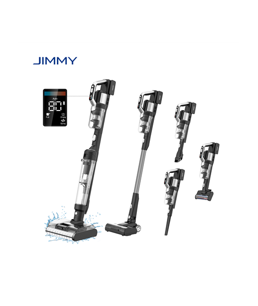 Сухой-моющий пылесос Jimmy, PW11 Pro Max, Cordless operating, Washing function, 460 W, 21.6 V, Operating time (max) 80 min