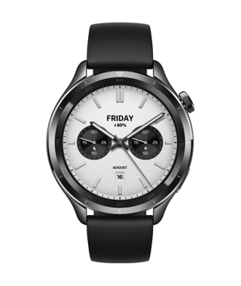 Xiaomi Watch S4, Smart watch, GPS (satellite), AMOLED, 1.43", Waterproof, Black