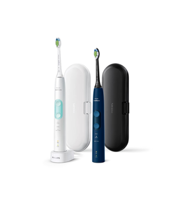 Зубная щетка Philips Sonicare ProtectiveClean 5100 Duo es, HX6851/34, Rechargeable, For adults, Number of brush heads included