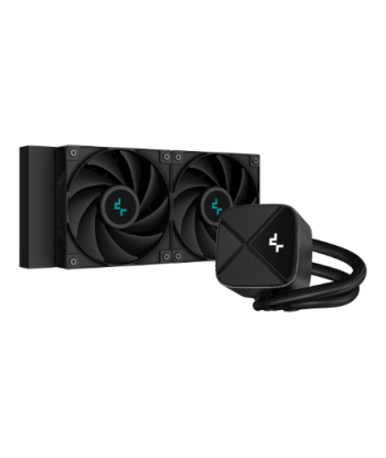 Deepcool, Digital Liquid CPU Cooler, LS520S ZERO DARK, Intel, AMD