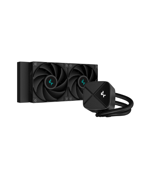 Deepcool, Digital Liquid CPU Cooler, LS520S ZERO DARK, Intel, AMD