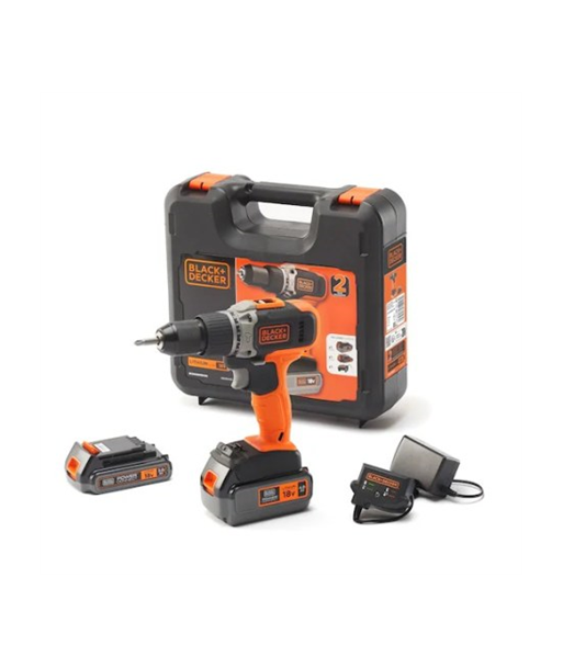 Stanley BCD003MEM2K-QW B+D 18v HD 2.0&4.0Ah Bat 1A Char Kitbox