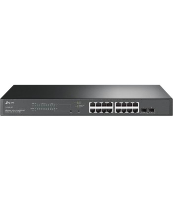 Switch TP-LINK JetStream TL-SG2218P Desktop/pedestal 16x10Base-T / 100Base-TX / 1000Base-T 2xSFP PoE+ ports 16 150 Watts