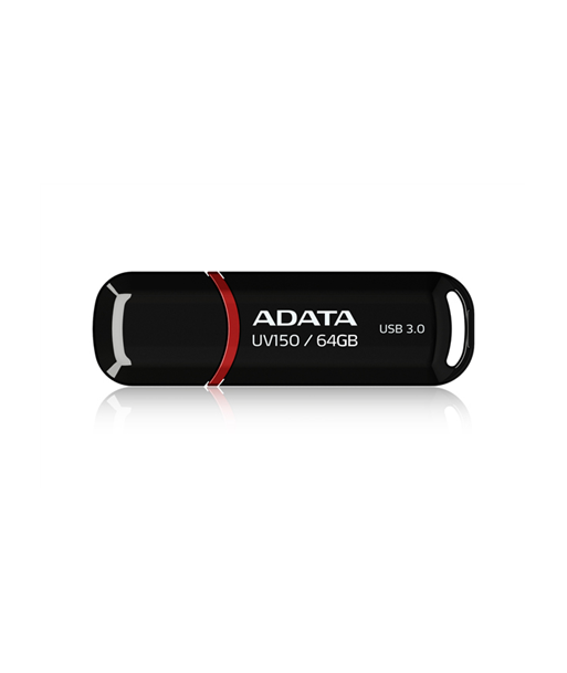 ADATA UV150 64 GB, USB 3.0, Black
