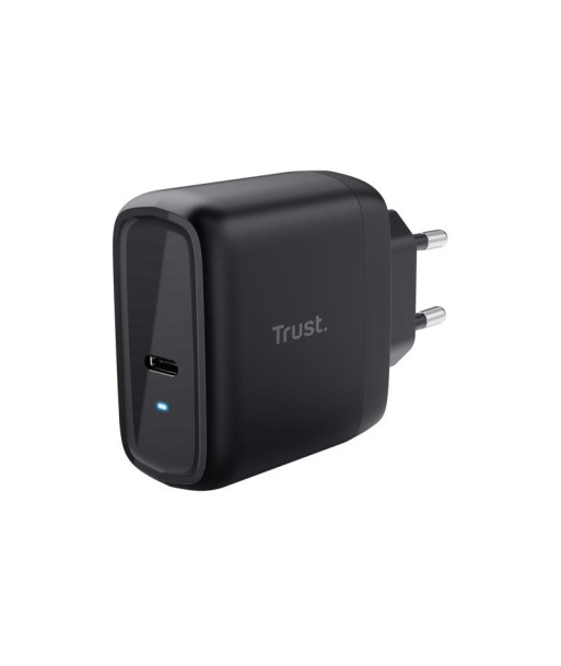 MOBILE CHARGER WALL MAXO 65W/USB-C BLACK 24817 TRUST MOBILE CHARGER WALL MAXO 65W/USB-C BLACK 24817 TRUST