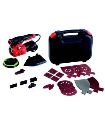 Stanley KA280K-QS Autoselect 4 in 1 Multi Sander + 19Accs