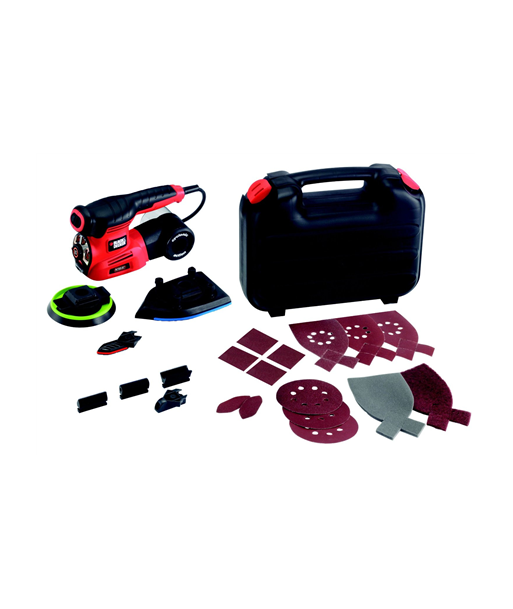 BLACK & DECKER, KA280K-QS, 220 W, Triangular Sander