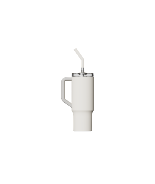 Xiaomi, Straw Mug, Capacity 1 L, Material Stainless steel, White