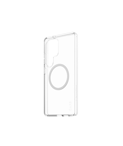 CARE by PanzerGlass Flagship Case Transparent Urban Combat w. White Qi Compatible Samsung Galaxy S25 | CARE CARE by PanzerGlass Flagship Case Transparent Urban Combat w. White Qi Compatible Samsung Galaxy S25 | CARE