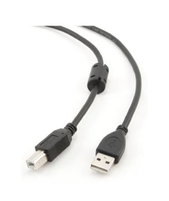 Cablexpert 1.8m USB 2.0 A/B M 1.8 m m, Black