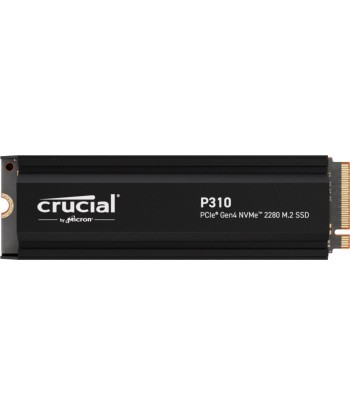 SSD CRUCIAL P310 2TB M.2 PCIe Gen4 NVMe 3D NAND Write speed 6000 MBytes/sec Read speed 7100 MBytes/sec TBW 440 TB
