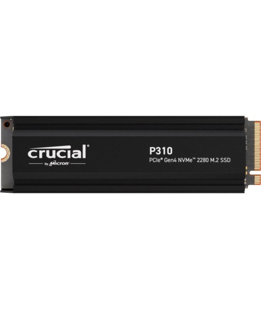SSD CRUCIAL P310 2TB M.2 PCIe Gen4 NVMe 3D NAND Write speed 6000 MBytes/sec Read speed 7100 MBytes/sec TBW 440 TB