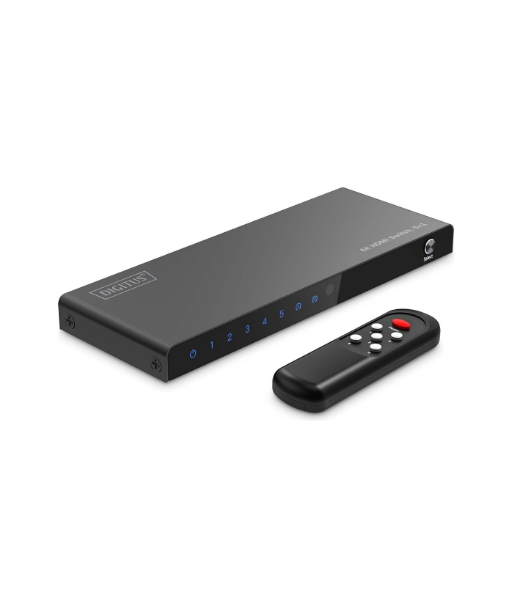 Digitus 8K HDMI Switch, 5x1 | DS-55334 | Black Digitus 8K HDMI Switch, 5x1 | DS-55334 | Black