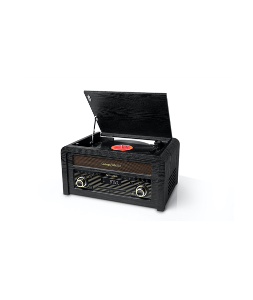 Muse, micro system, MT-115W, USB port, AUX in, CD player, FM radio, Wireless connection
