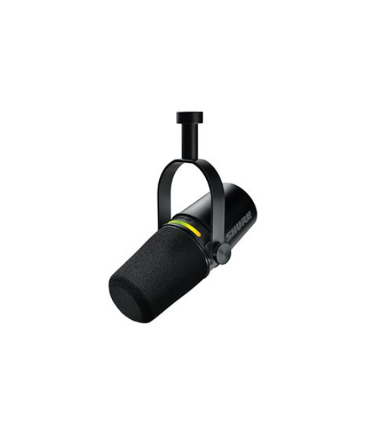 Shure Podcast Microphone, MV7+, USB Type-C, Black