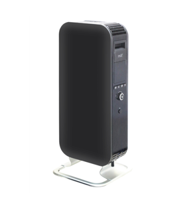 Õliradiaator Mill Heater AB-H1000DN, 1000 W, Number of power levels 3, Suitable for rooms up to 12-16 m², Black