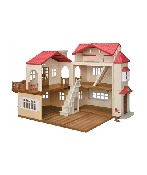 Sylvanian Families Village House with Red Roof | 5708SYL | Plastic