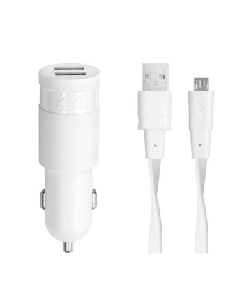 MOBILE CHARGER CAR/WHITE VA4222 WD1 RIVACASE