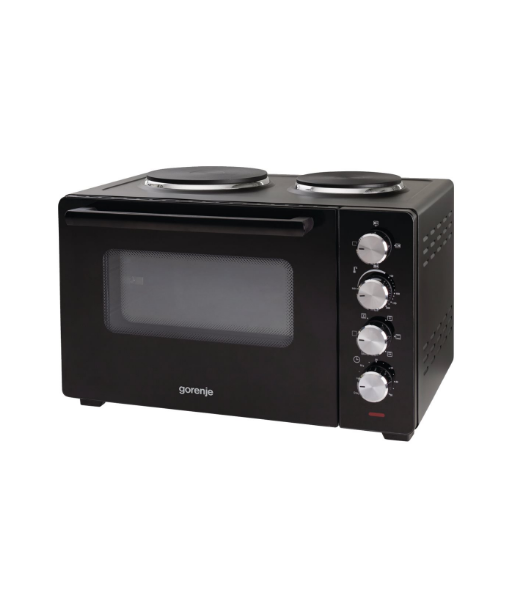 Ahi Gorenje, Mini, OM30GBX, 30 L, Number of burners/cooking zones 2, 1600 W, Black