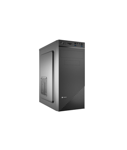 Natec, PC case, Cabassu G2, Black, Midi Tower, Power supply included No, ATX