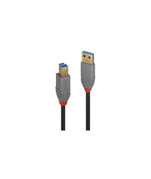 CABLE USB3.2 A-B 1M/ANTHRA 36741 LINDY CABLE USB3.2 A-B 1M/ANTHRA 36741 LINDY