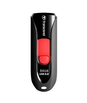 MEMORY DRIVE FLASH USB2 64GB/590 TS64GJF590K TRANSCEND