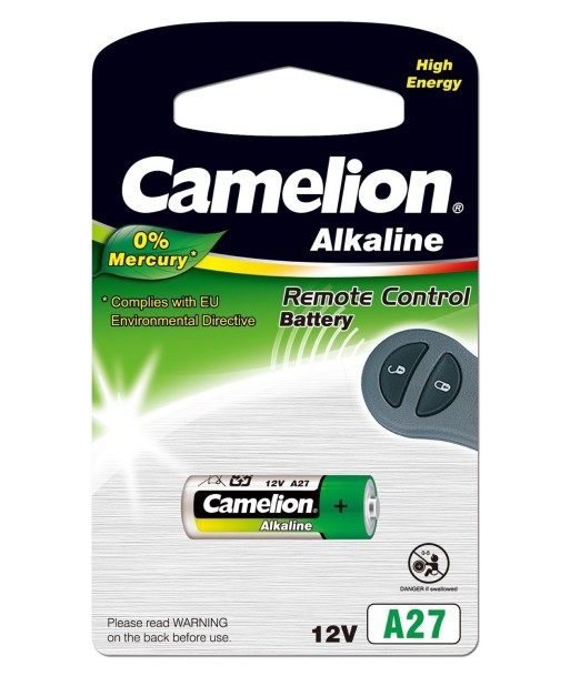 Camelion A27/MN27 Щелочная Батарейка - 1 шт Camelion A27/MN27 Щелочная Батарейка - 1 шт