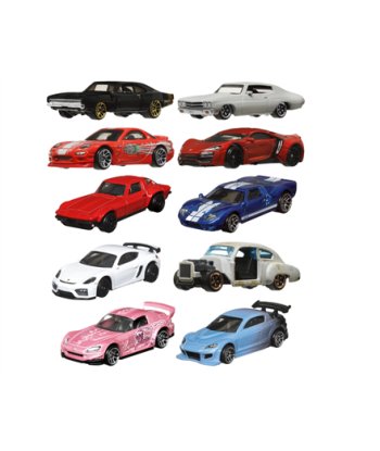 HOT WHEELS car model from the movie Fast and Furious assort, HNR88 | Mattel