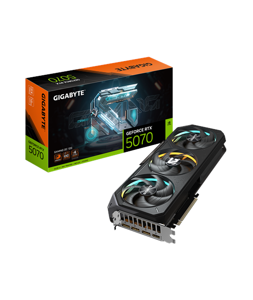 GIGABYTE GeForce RTX™ 5070 GAMING OC 12G GIGABYTE GeForce RTX™ 5070 GAMING OC 12G