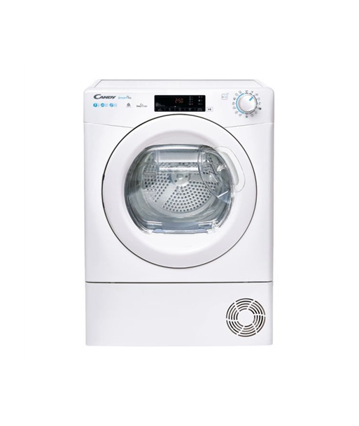 Kuivati Candy, CSOE H7A2TE-S, Energy efficiency class A++, Front loading, 7 kg, LED, Depth 58.5 cm, White