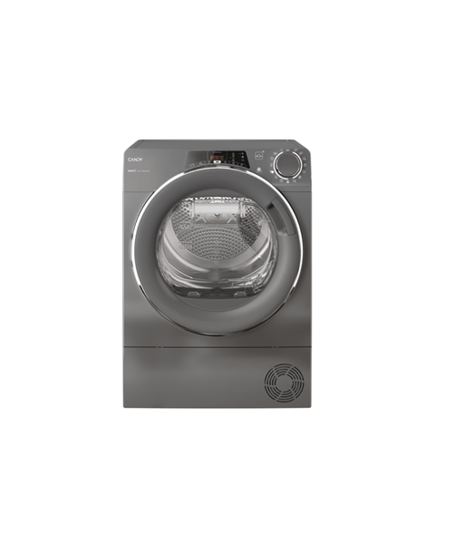 Kuivati Candy, ROE H9A2TCERX-S, Energy efficiency class A++, Front loading, 9 kg, Heat pump, 5 digit, Depth 61.1 cm, Anthracite
